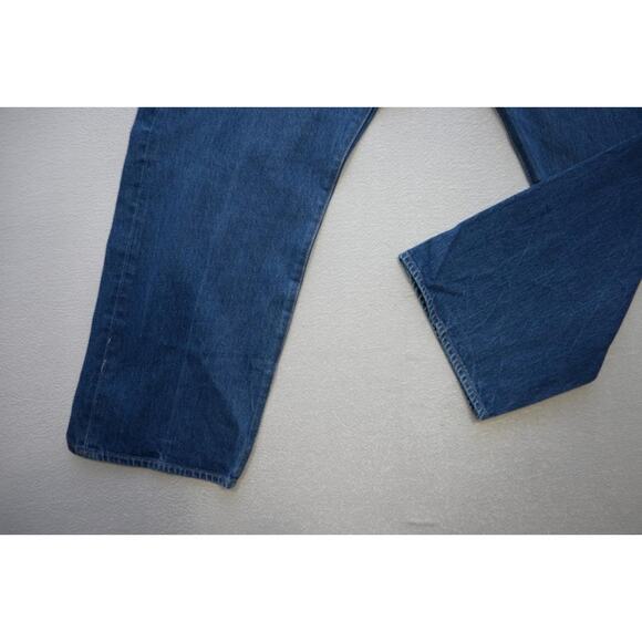 Levis 501 Double XX Straight Rugged Button Fly Jeans Mens Sz 40 x 28 (Tag 42x30) - Picture 2 of 7